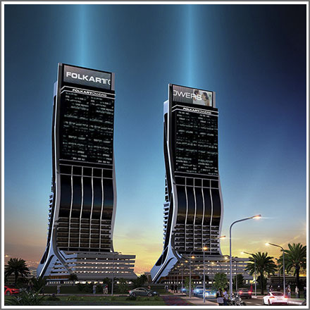 FOLKART TOWERS