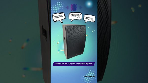 #bormüzik #sessistemi #hoparlör #phonic #1000w #aktifhoparlör #subwoofer #15inch #i̇zmir #music