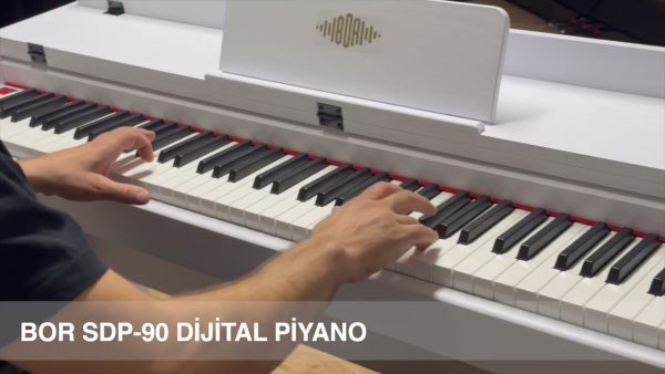 BOR SDP-90 BKHammer Action Tuş Org | Super Reverb | 800 Ritim |1000 Adet Ses